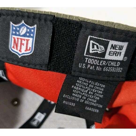 Pittsburgh Steelers Salute To Service Hat New Era 39THIRTY Sz Toddler Child - Picture 9 of 10